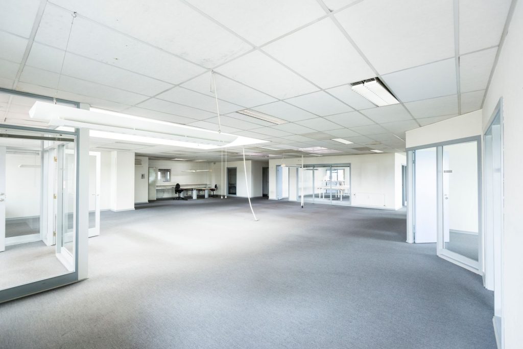 Phoenix empty shell build-out finished as an office